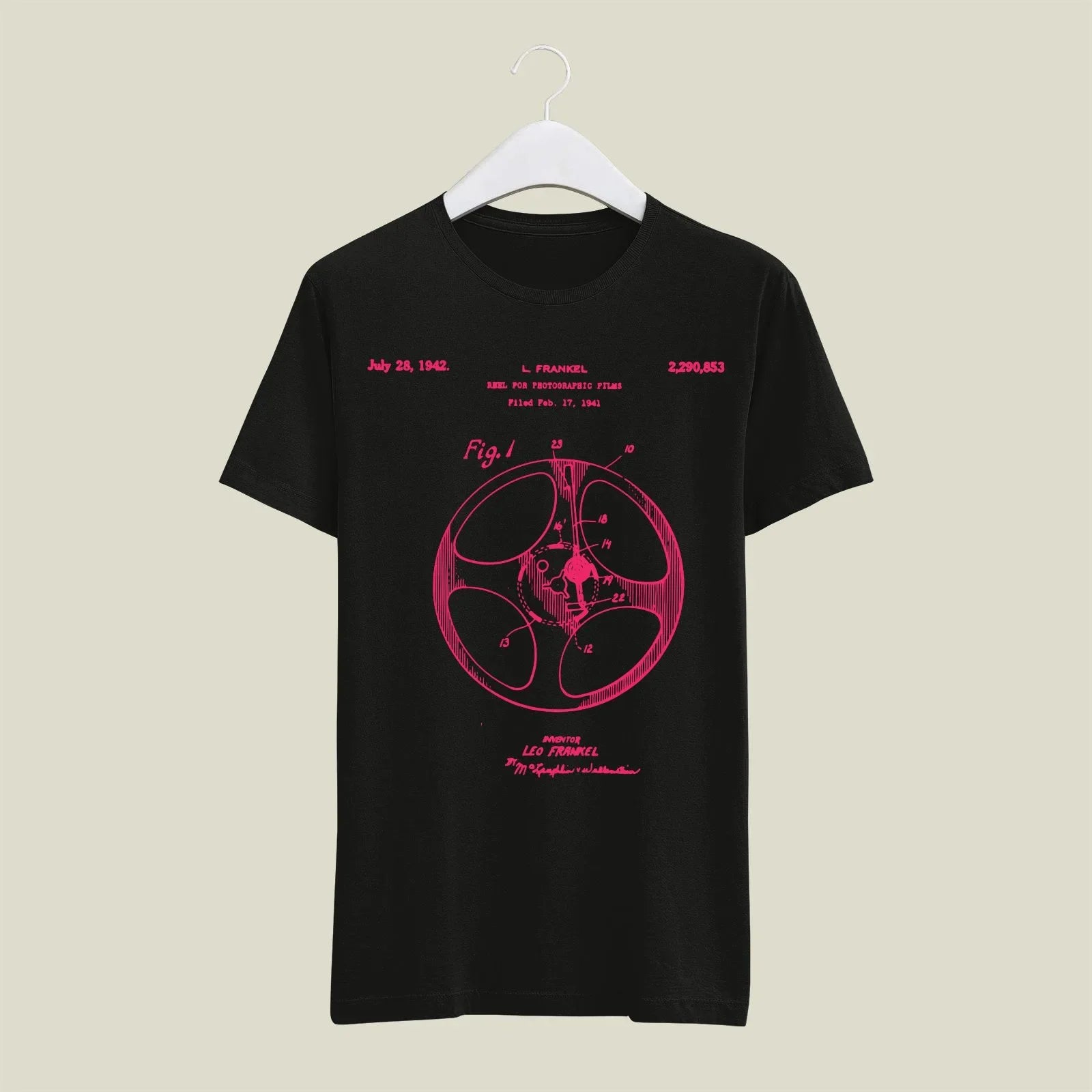 Camera Patent T-Shirt T-CMP173 Desichalchitra