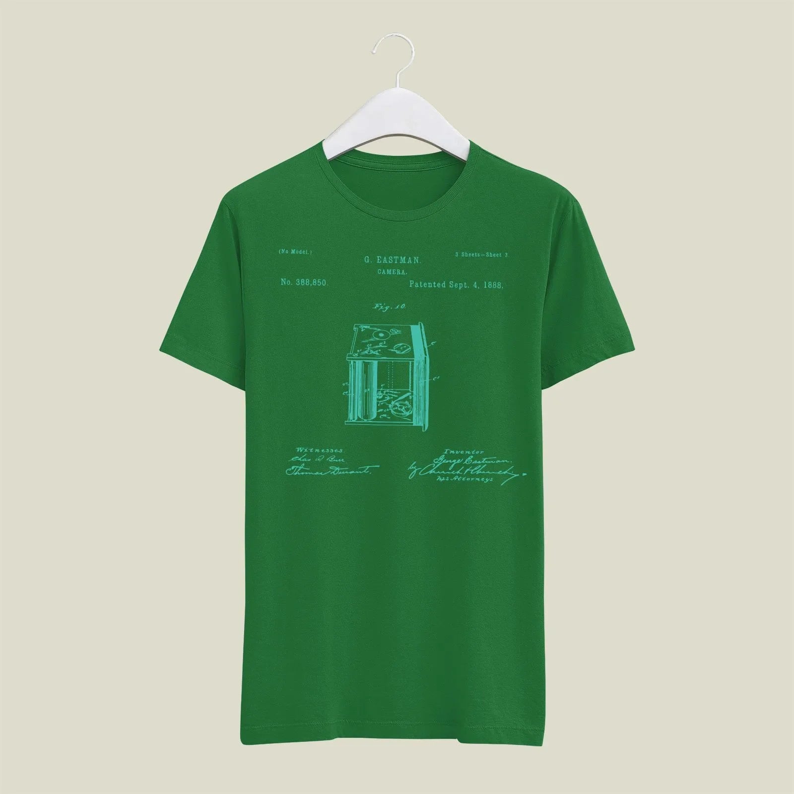 Camera Patent T-Shirt T-CMP208 Desichalchitra