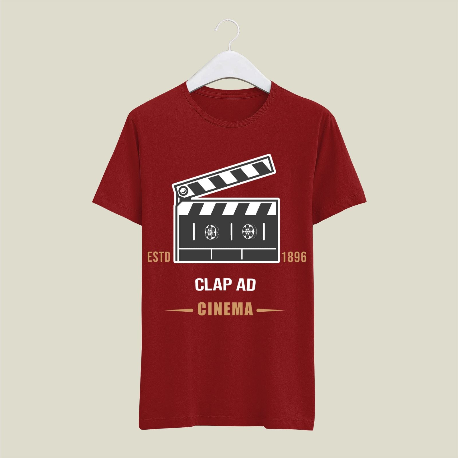 Clap AD T-Shirt T-CLD8 Desichalchitra