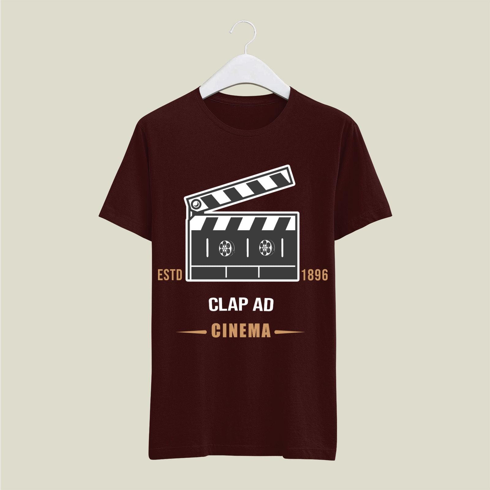 Clap AD T-Shirt T-CLD8 Desichalchitra