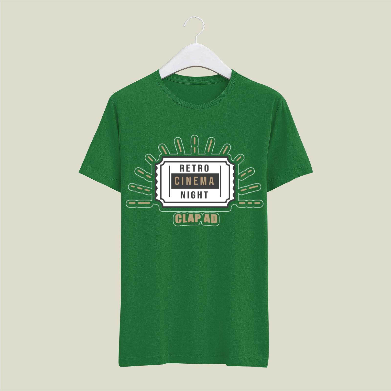 Clap AD T-Shirt T-CLD12 Desichalchitra