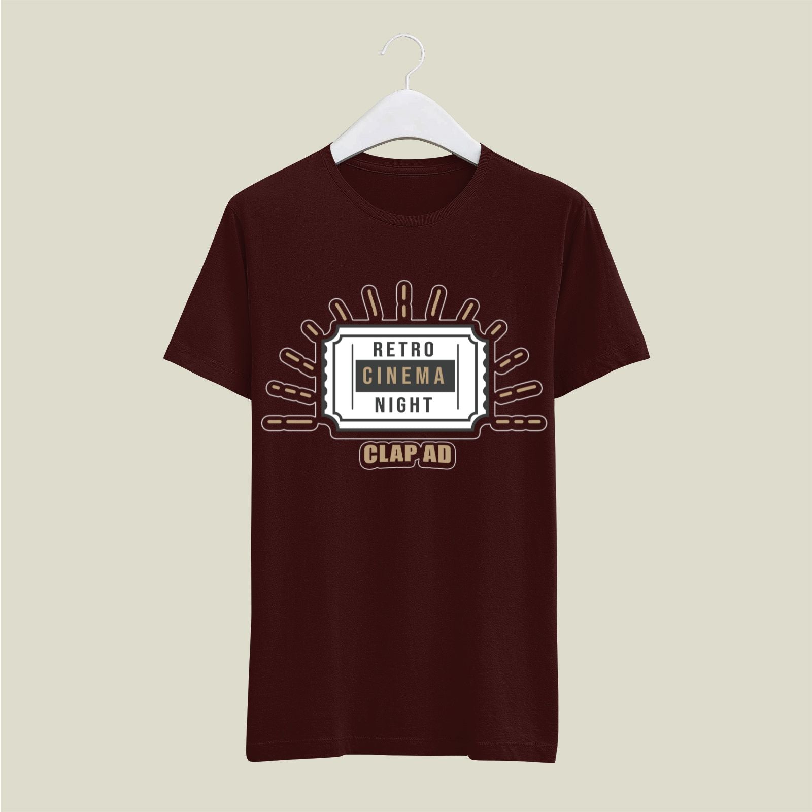 Clap AD T-Shirt T-CLD12 Desichalchitra