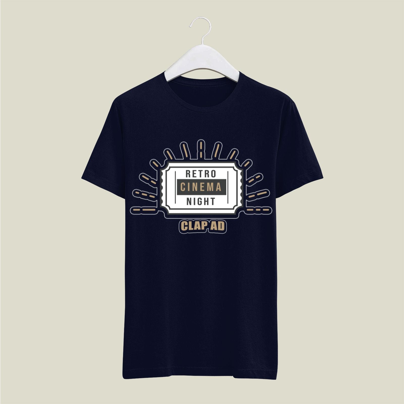 Clap AD T-Shirt T-CLD12 Desichalchitra