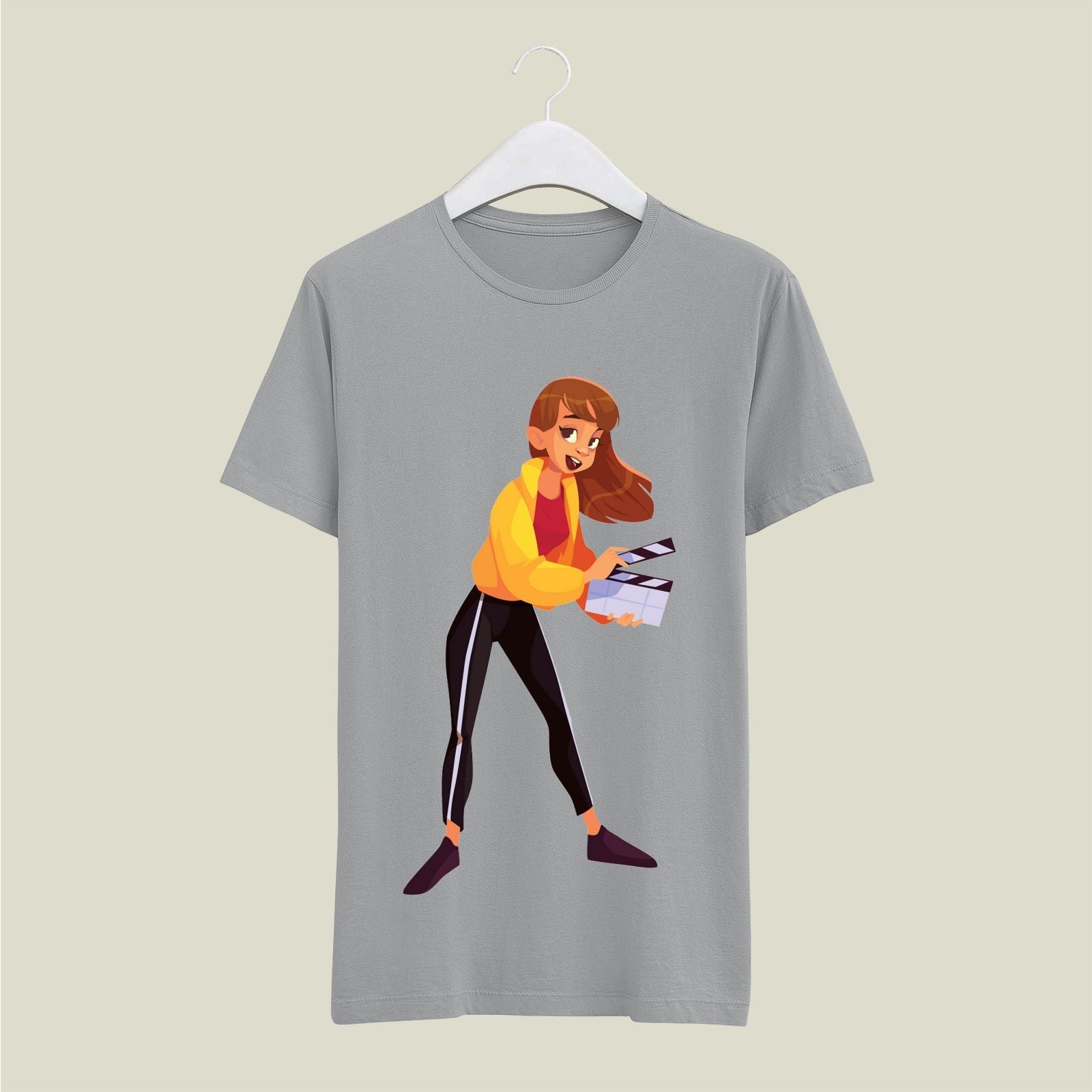 Clap AD T-Shirt T-CLD42 Desichalchitra