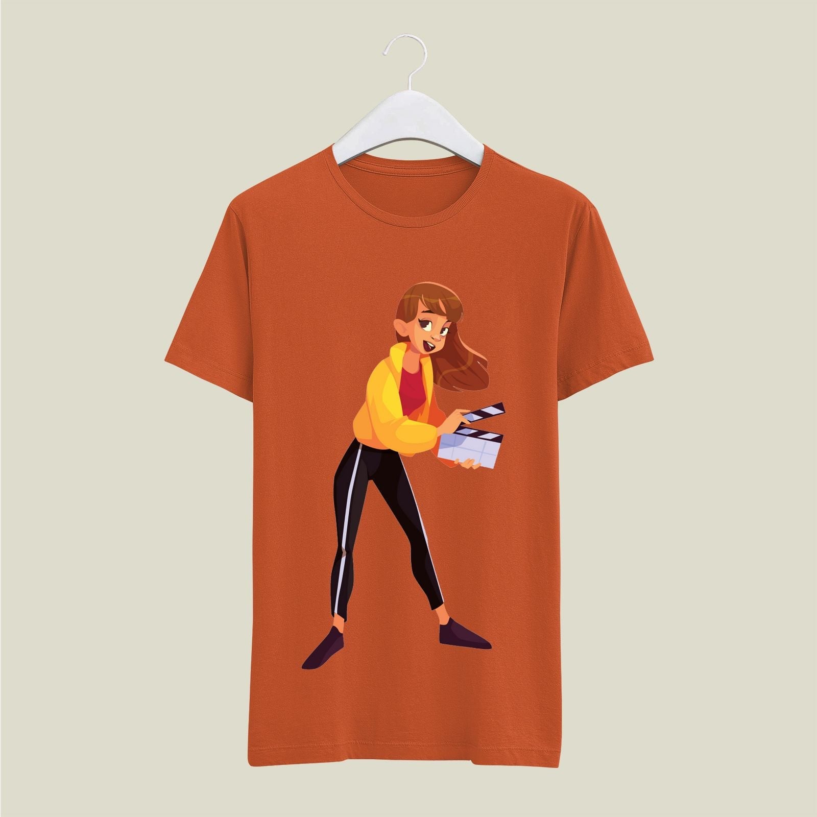 Clap AD T-Shirt T-CLD42 Desichalchitra