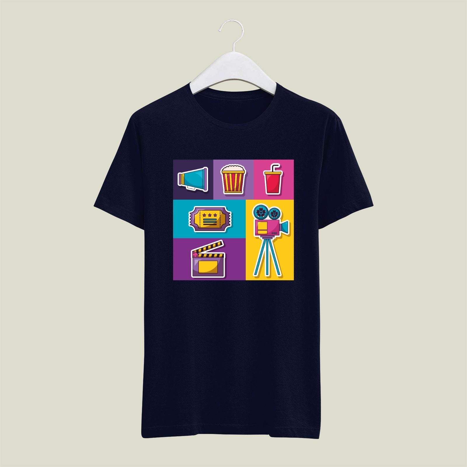 Filmy Collage T-Shirt T-FCL17 Desichalchitra