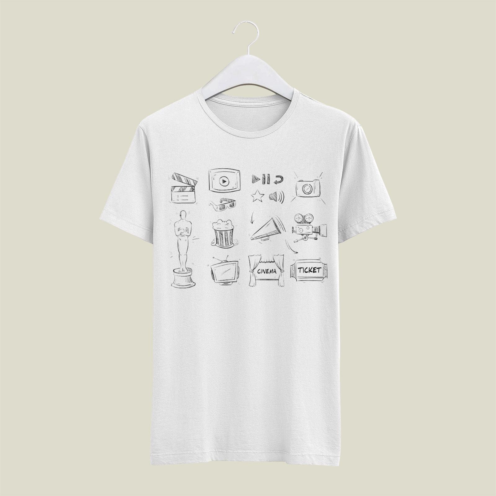 Filmy Collage T-Shirt T-FCL19 Desichalchitra