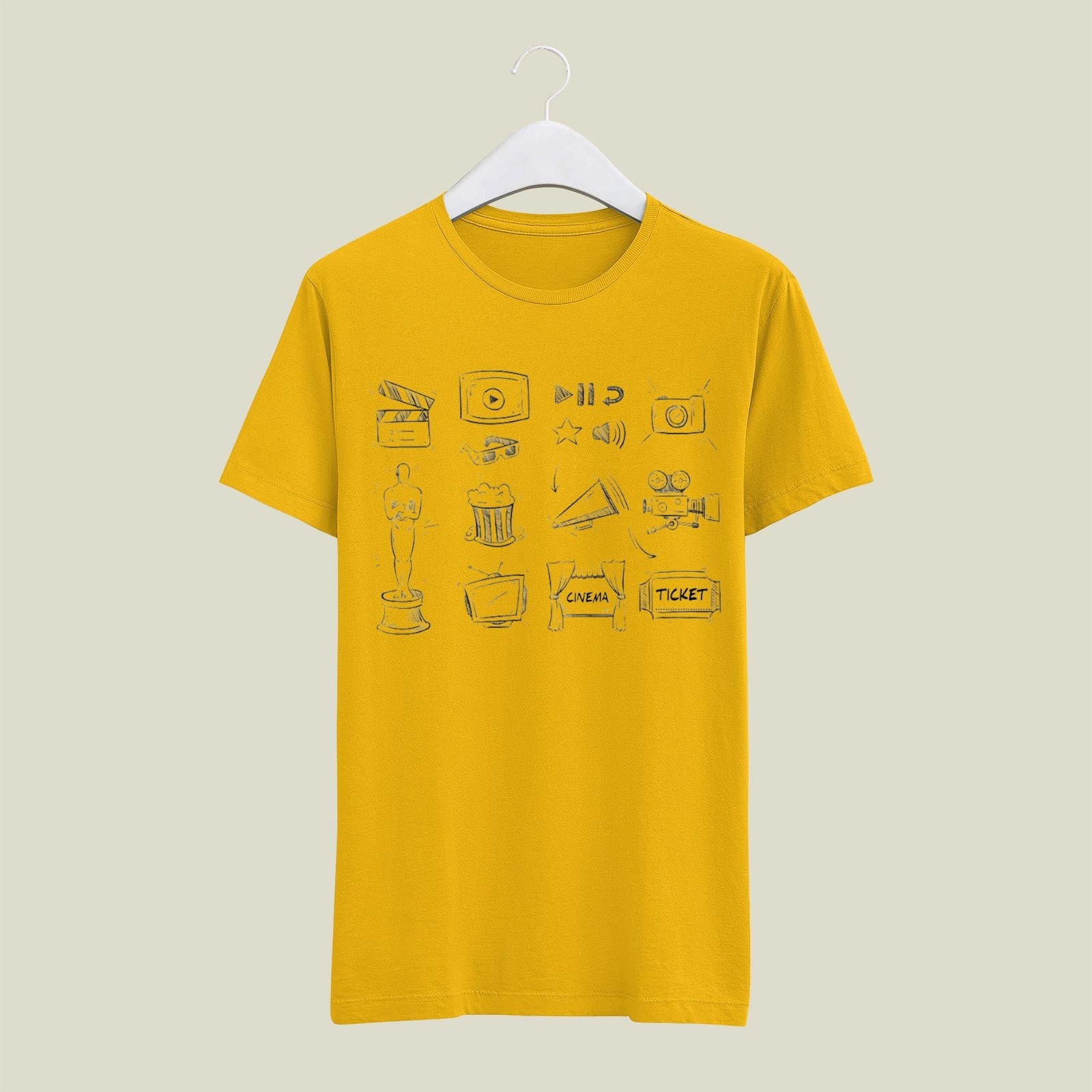 Filmy Collage T-Shirt T-FCL19 Desichalchitra