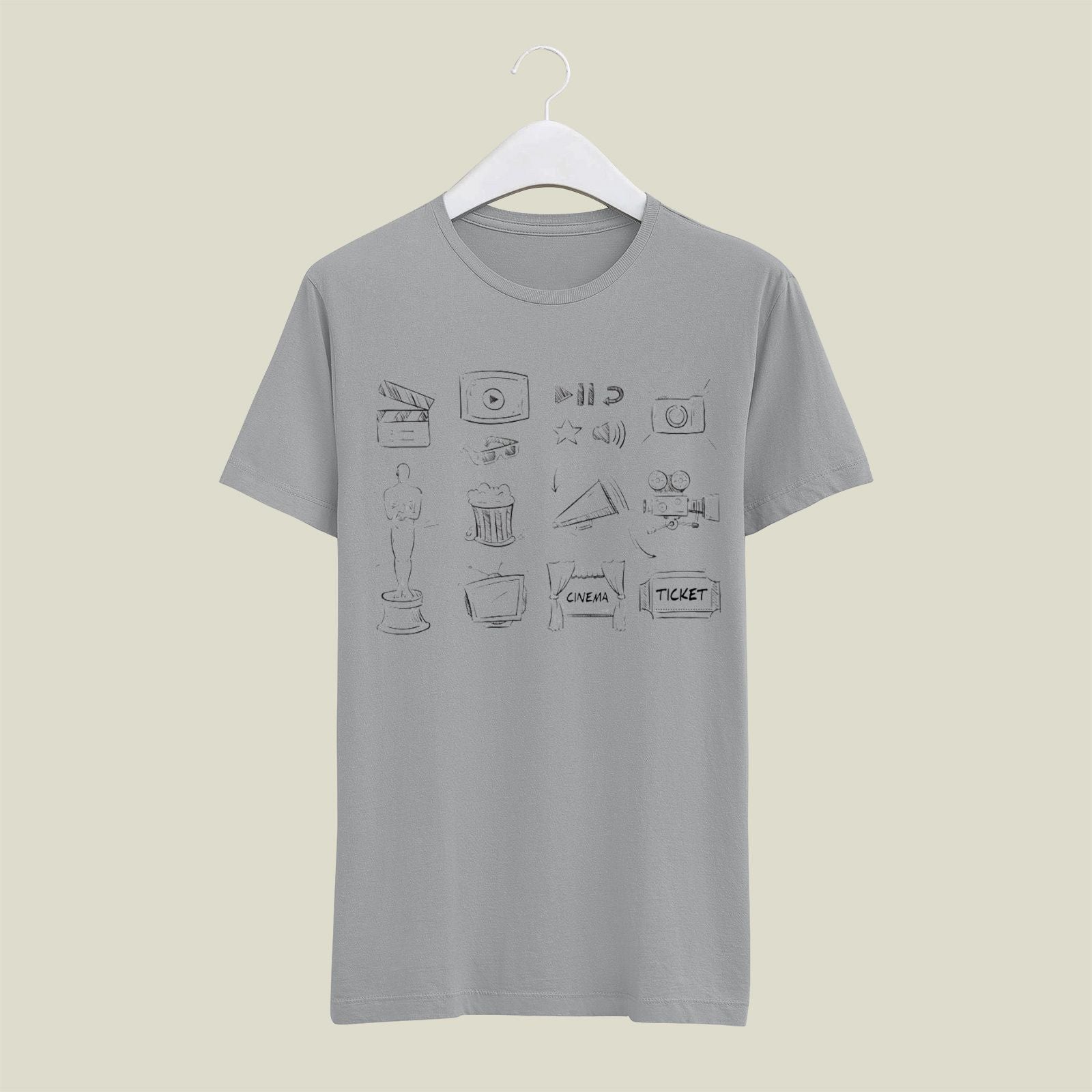 Filmy Collage T-Shirt T-FCL19 Desichalchitra