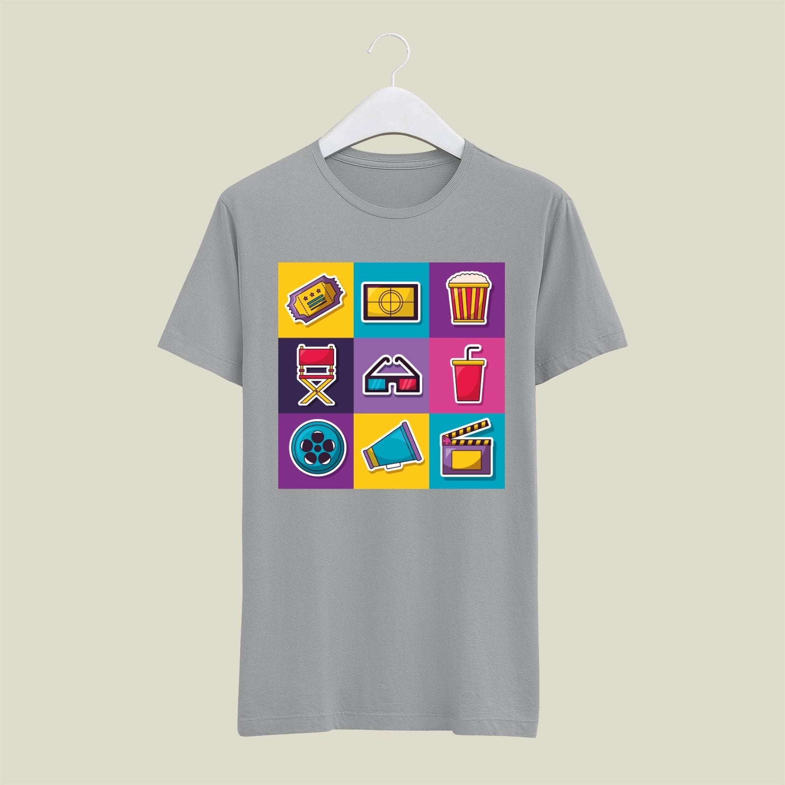 Filmy Collage T-Shirt T-FCL28 Desichalchitra