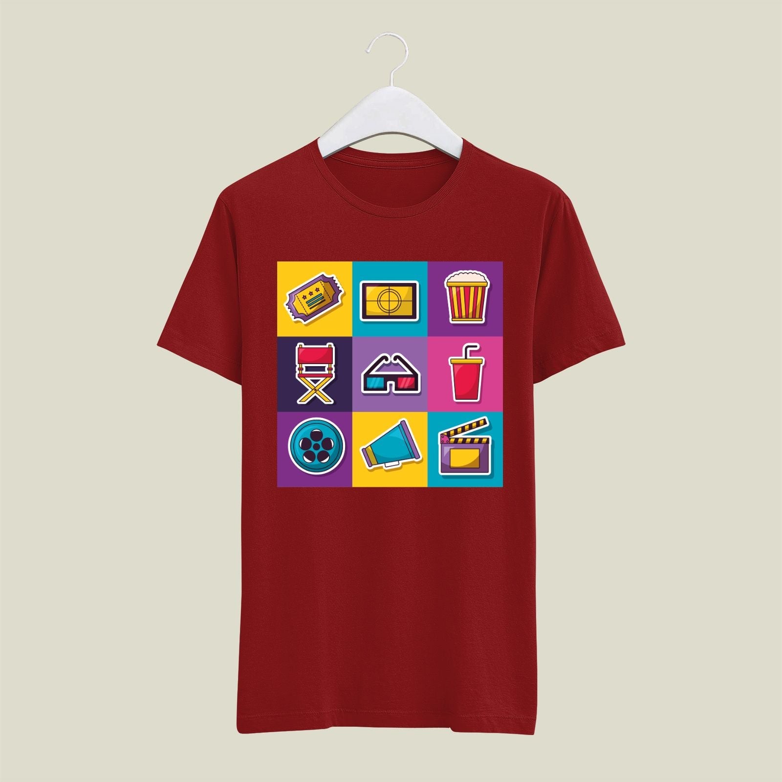 Filmy Collage T-Shirt T-FCL28 Desichalchitra