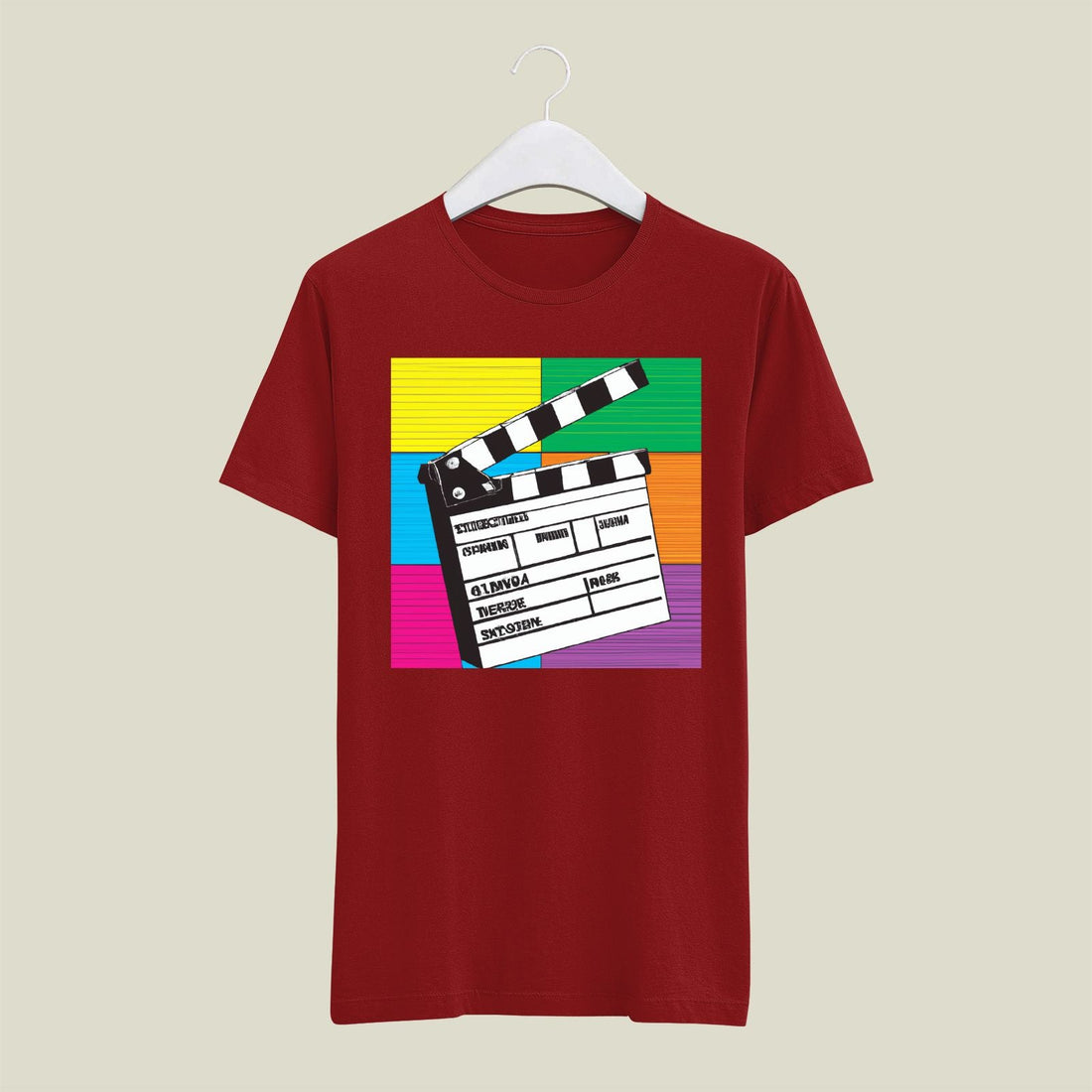 Clapboard T-Shirt T-CLP29 Desichalchitra