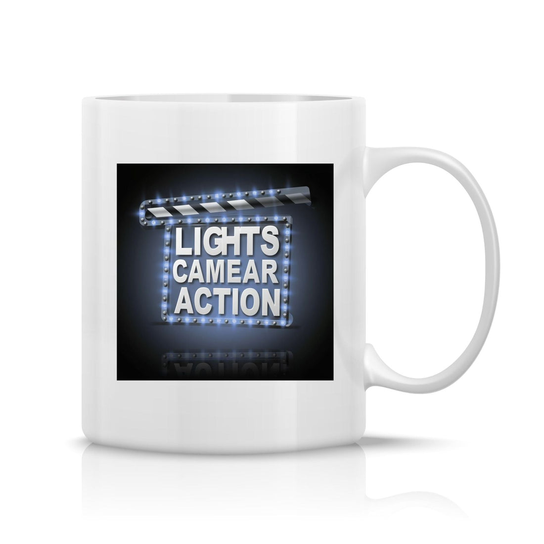 Lights Camera Action Mug M-LCA10 Desichalchitra
