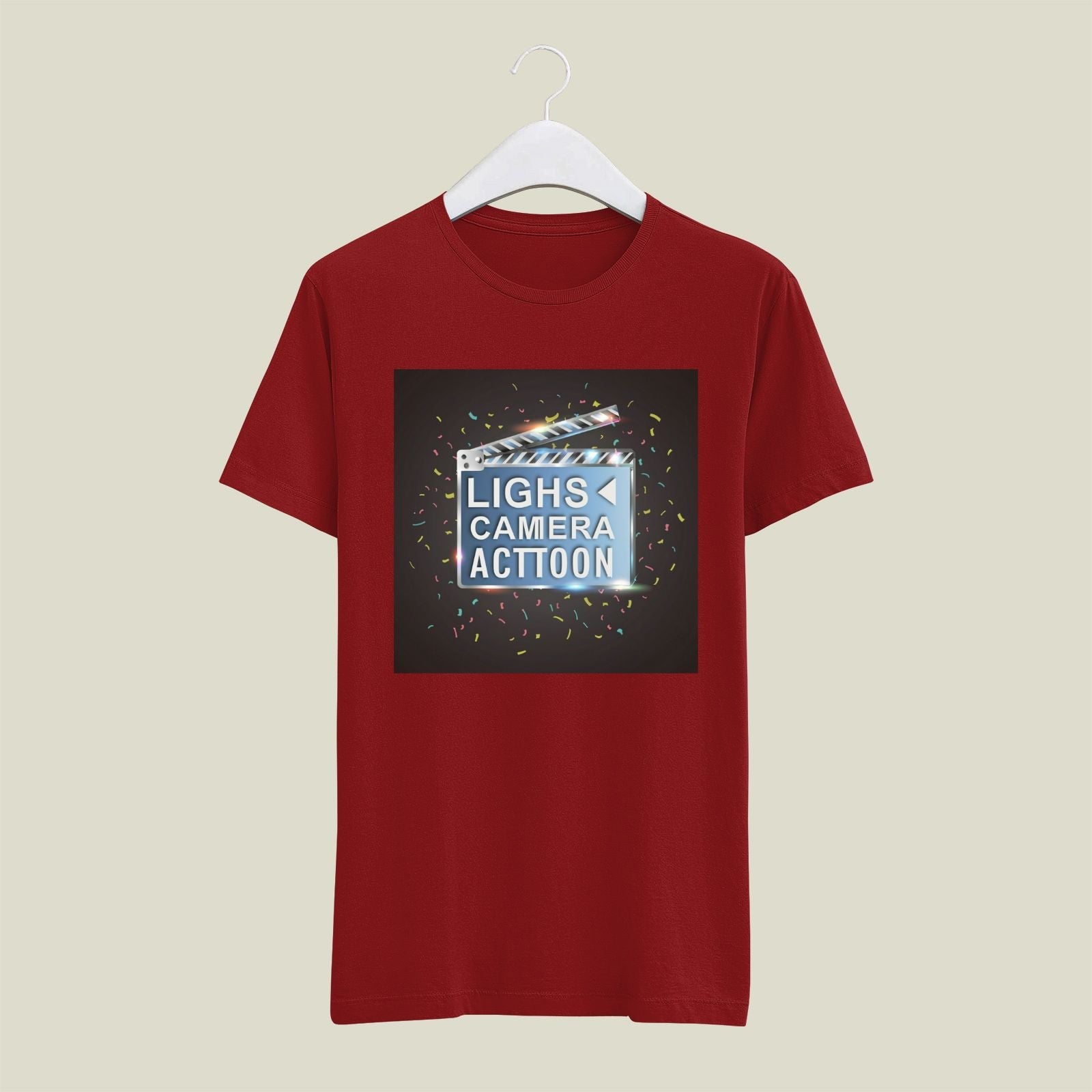Lights Camera Action T-Shirt T-LCA11 Desichalchitra