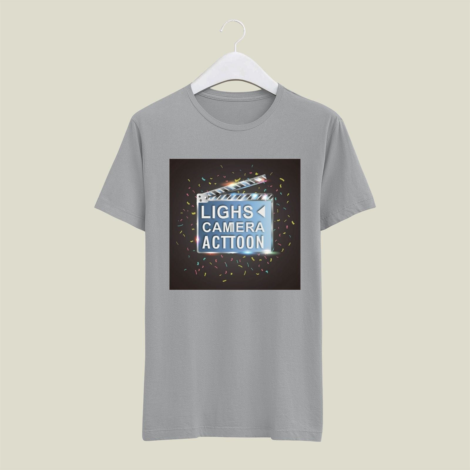 Lights Camera Action T-Shirt T-LCA11 Desichalchitra