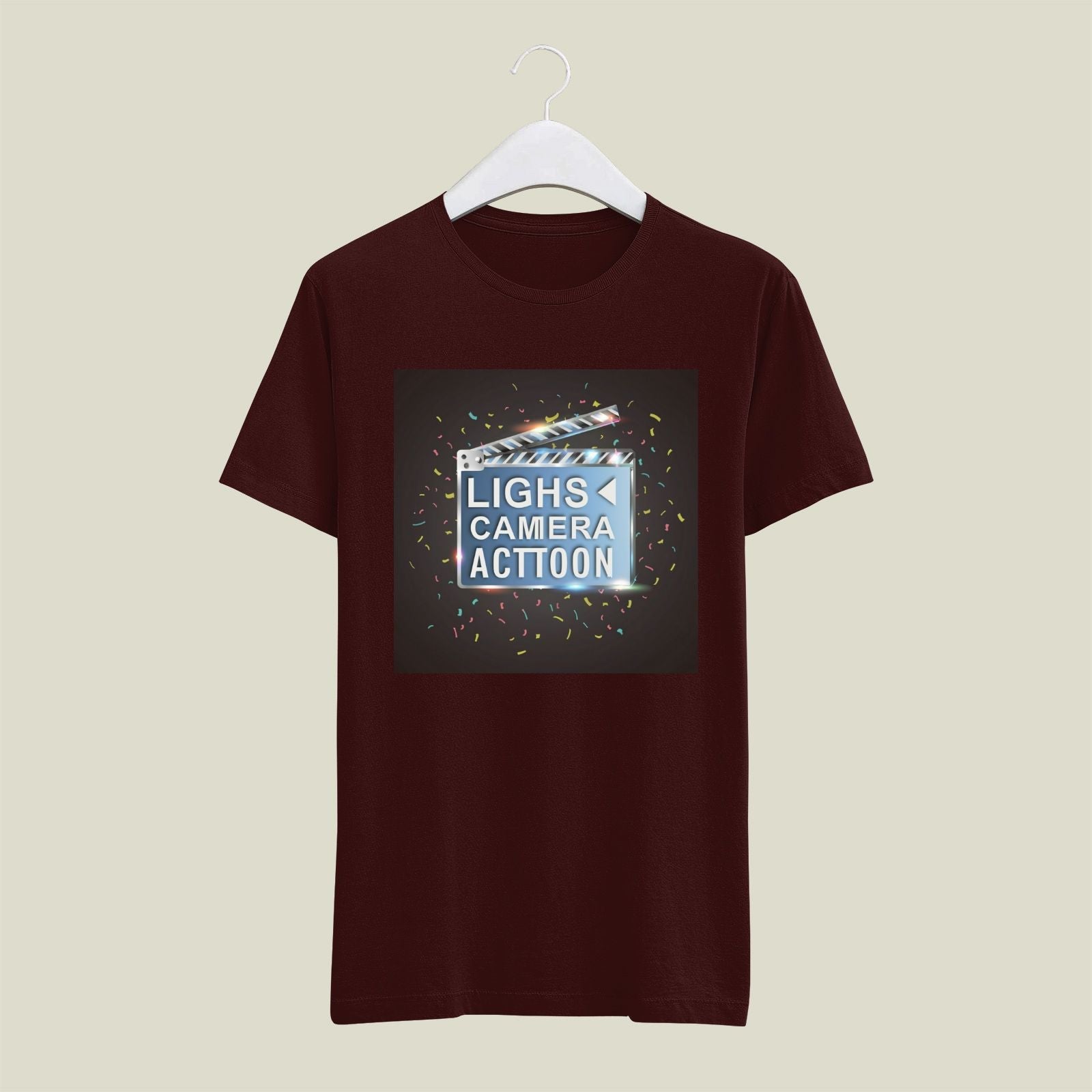 Lights Camera Action T-Shirt T-LCA11 Desichalchitra