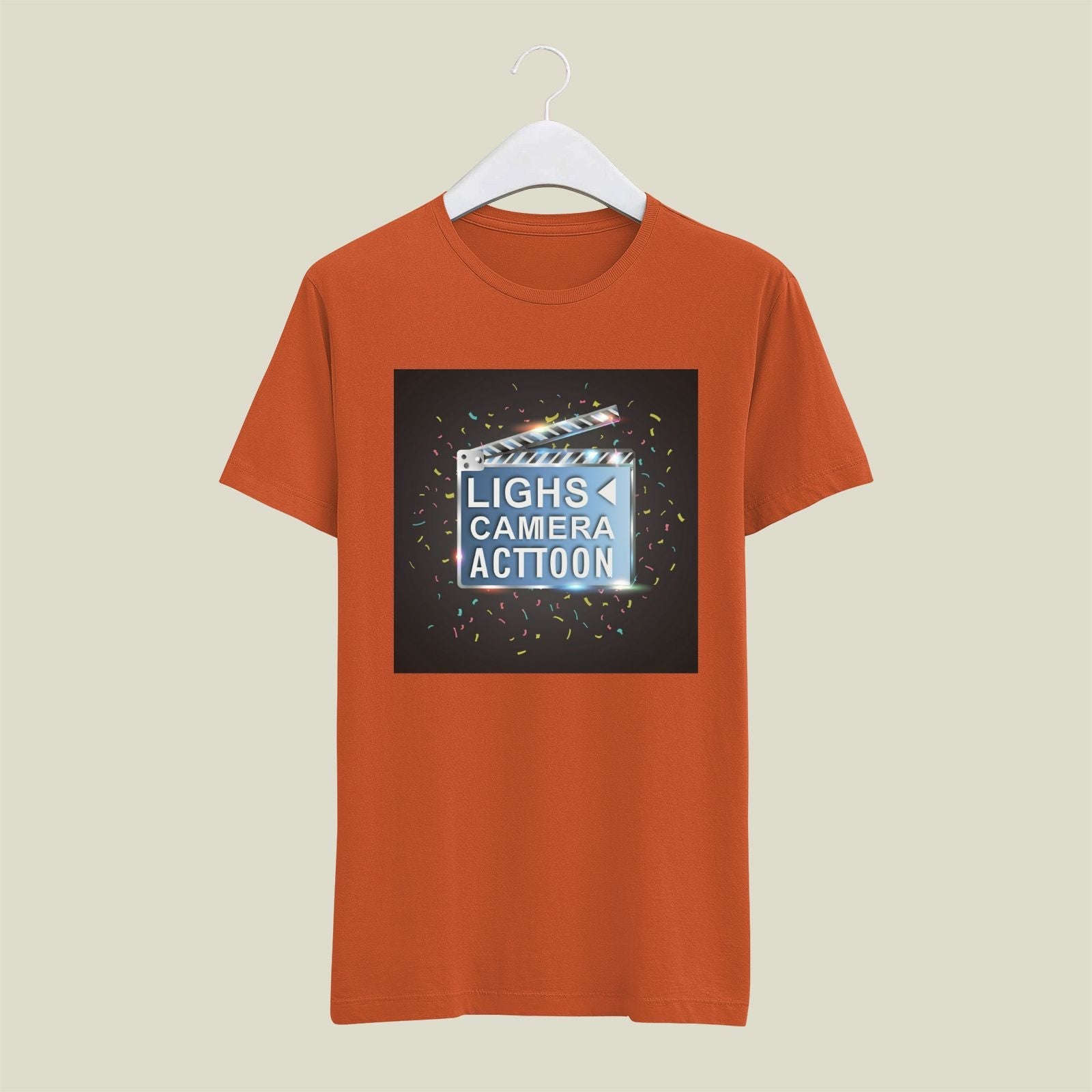 Lights Camera Action T-Shirt T-LCA11 Desichalchitra