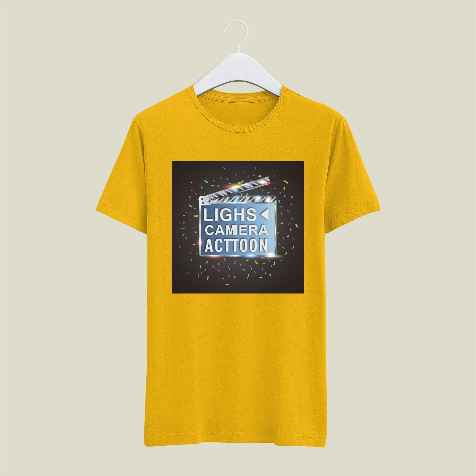 Lights Camera Action T-Shirt T-LCA11 Desichalchitra