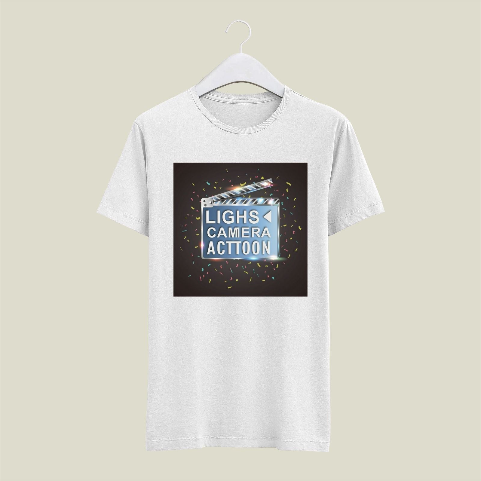 Lights Camera Action T-Shirt T-LCA11 Desichalchitra