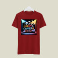 Lights Camera Action T-Shirt T-LCA13 Desichalchitra