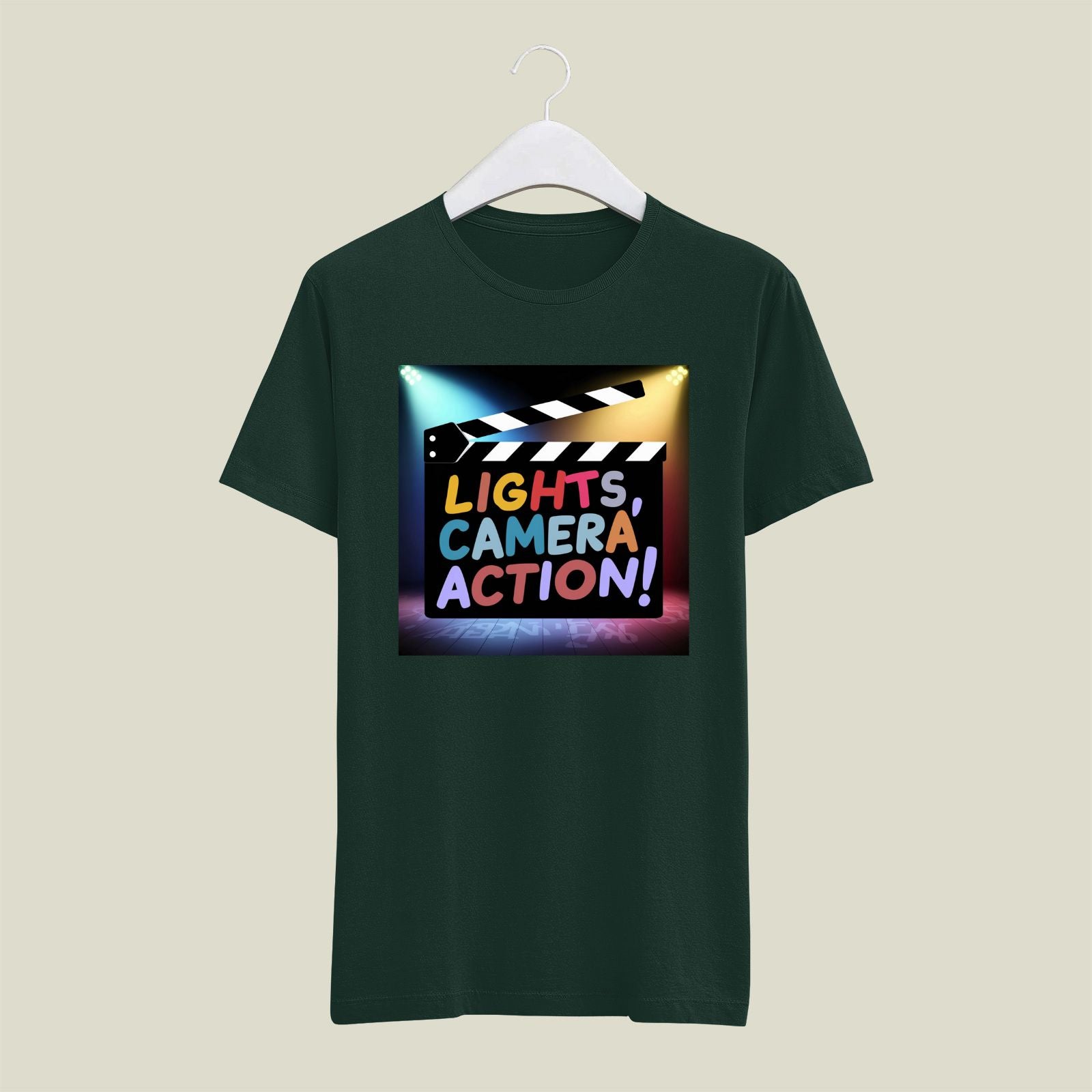 Lights Camera Action T-Shirt T-LCA13 Desichalchitra