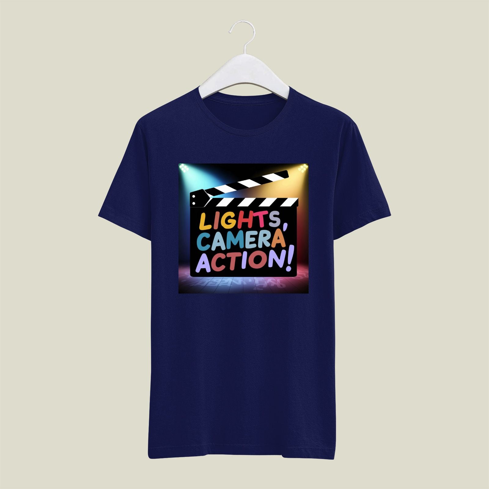 Lights Camera Action T-Shirt T-LCA13 Desichalchitra