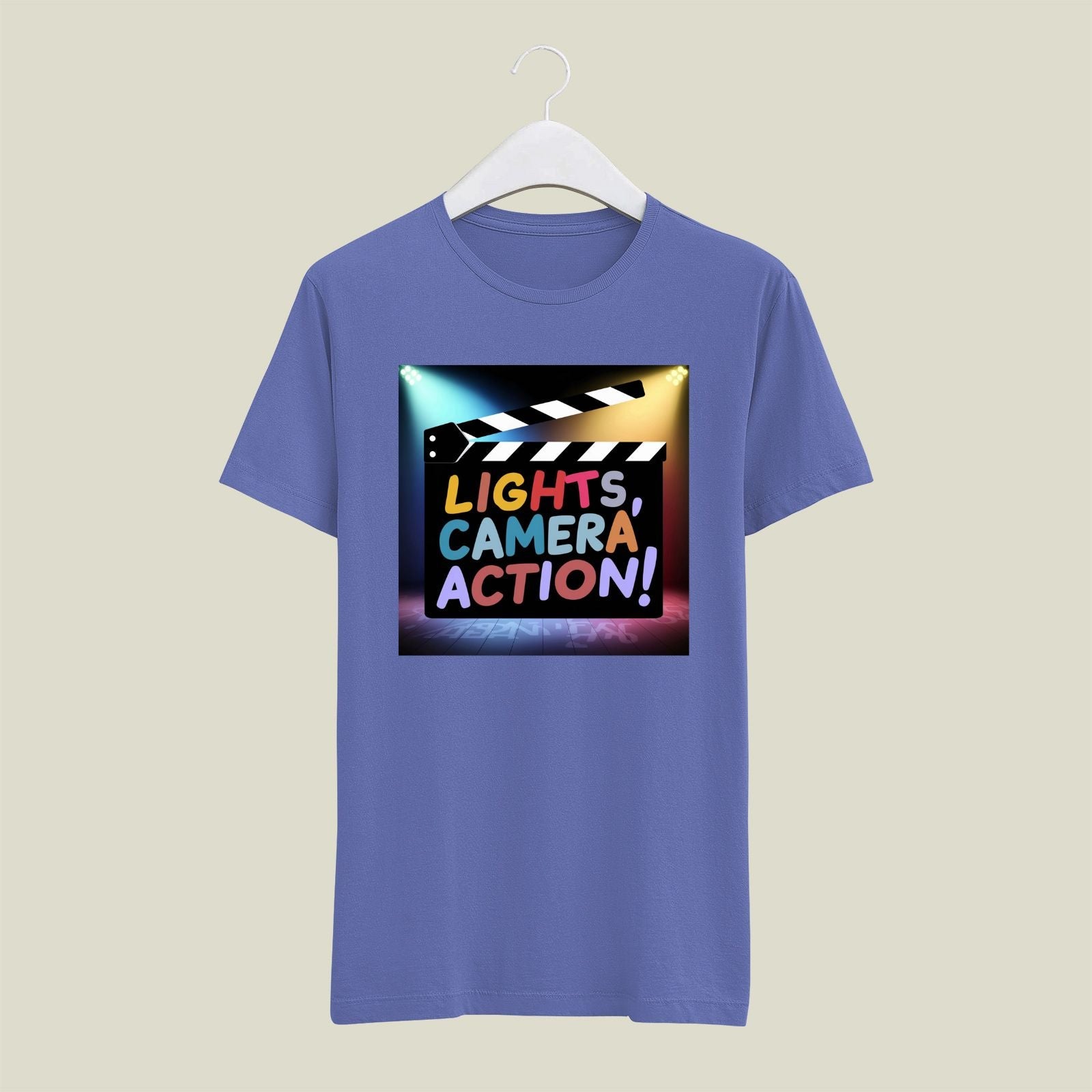 Lights Camera Action T-Shirt T-LCA13 Desichalchitra