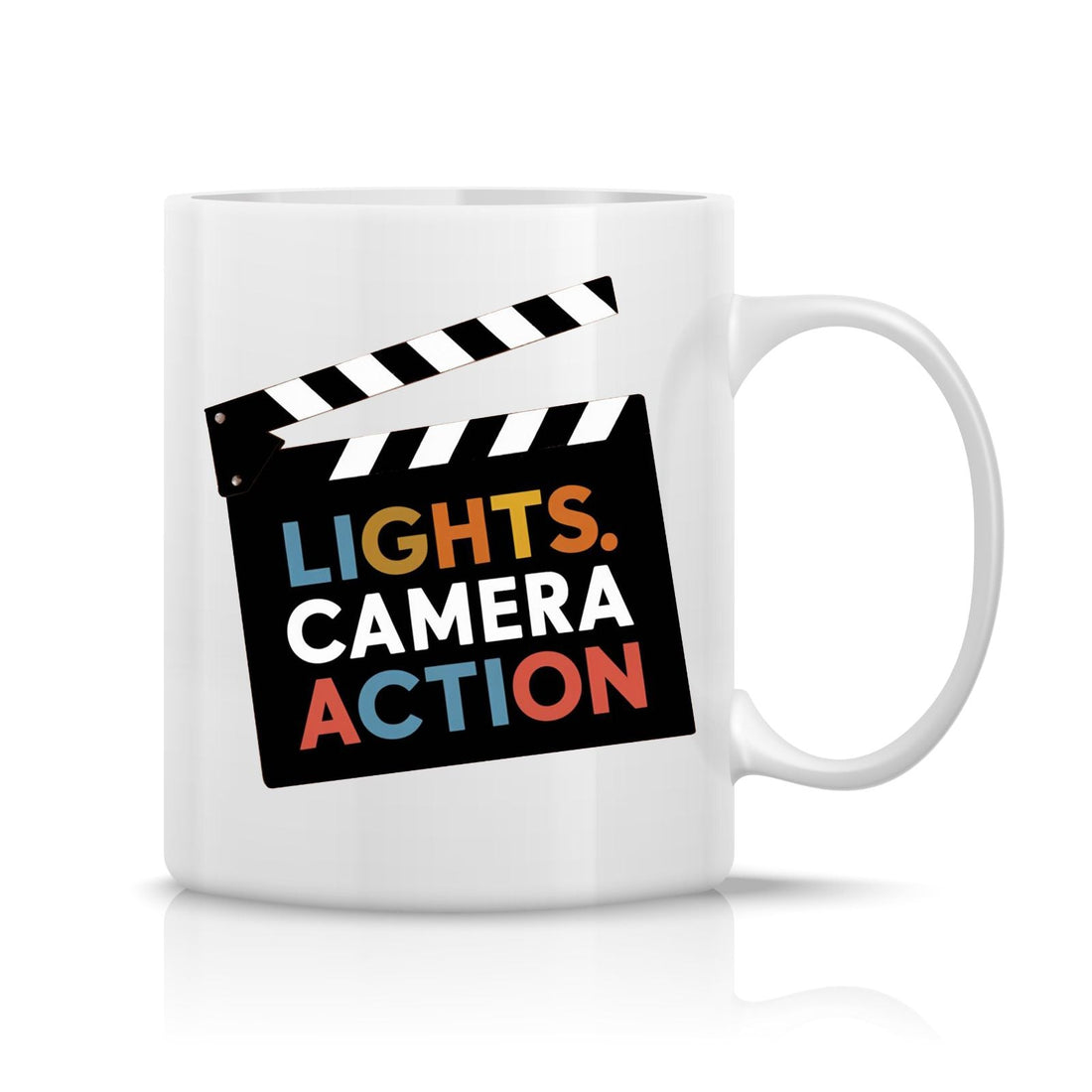 Lights Camera Action Mug M-LCA14 Desichalchitra