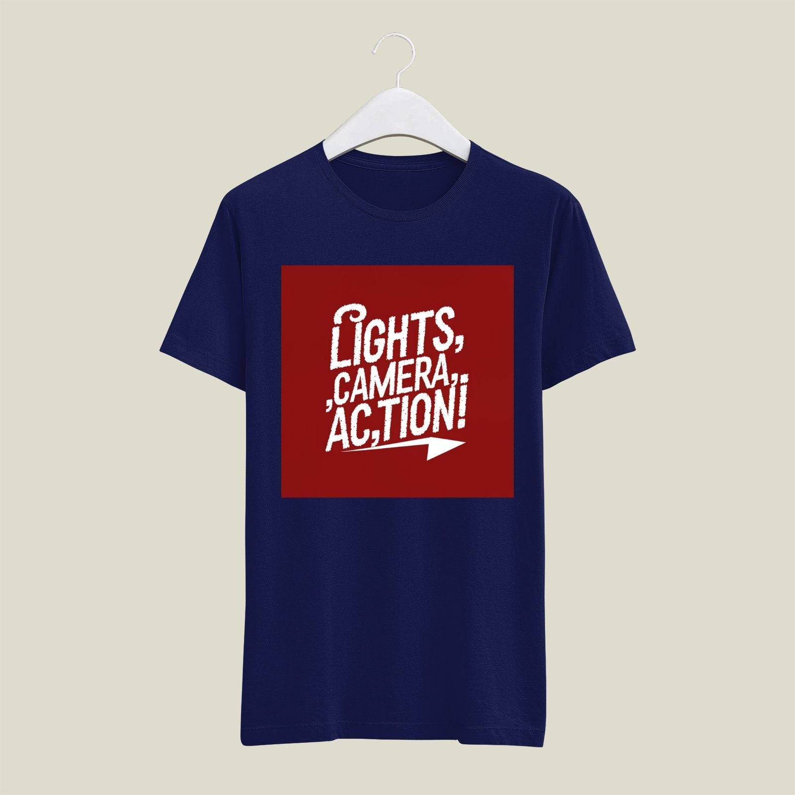 Lights Camera Action T-Shirt T-LCA18 Desichalchitra