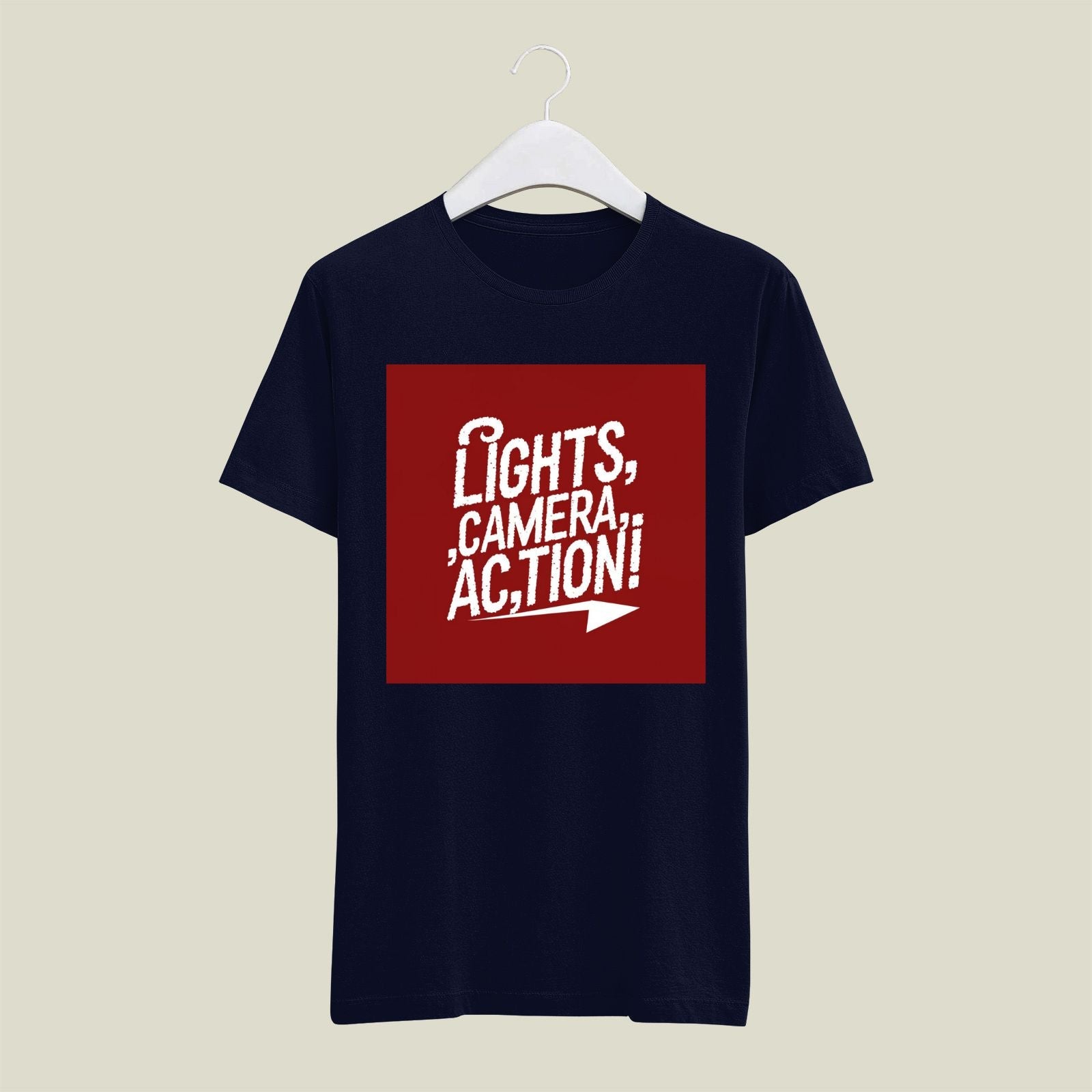 Lights Camera Action T-Shirt T-LCA18 Desichalchitra