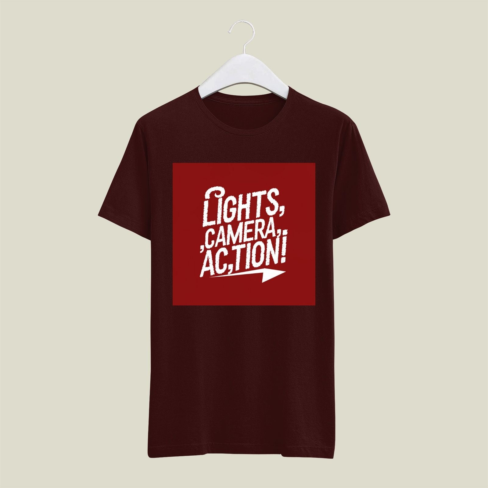 Lights Camera Action T-Shirt T-LCA18 Desichalchitra