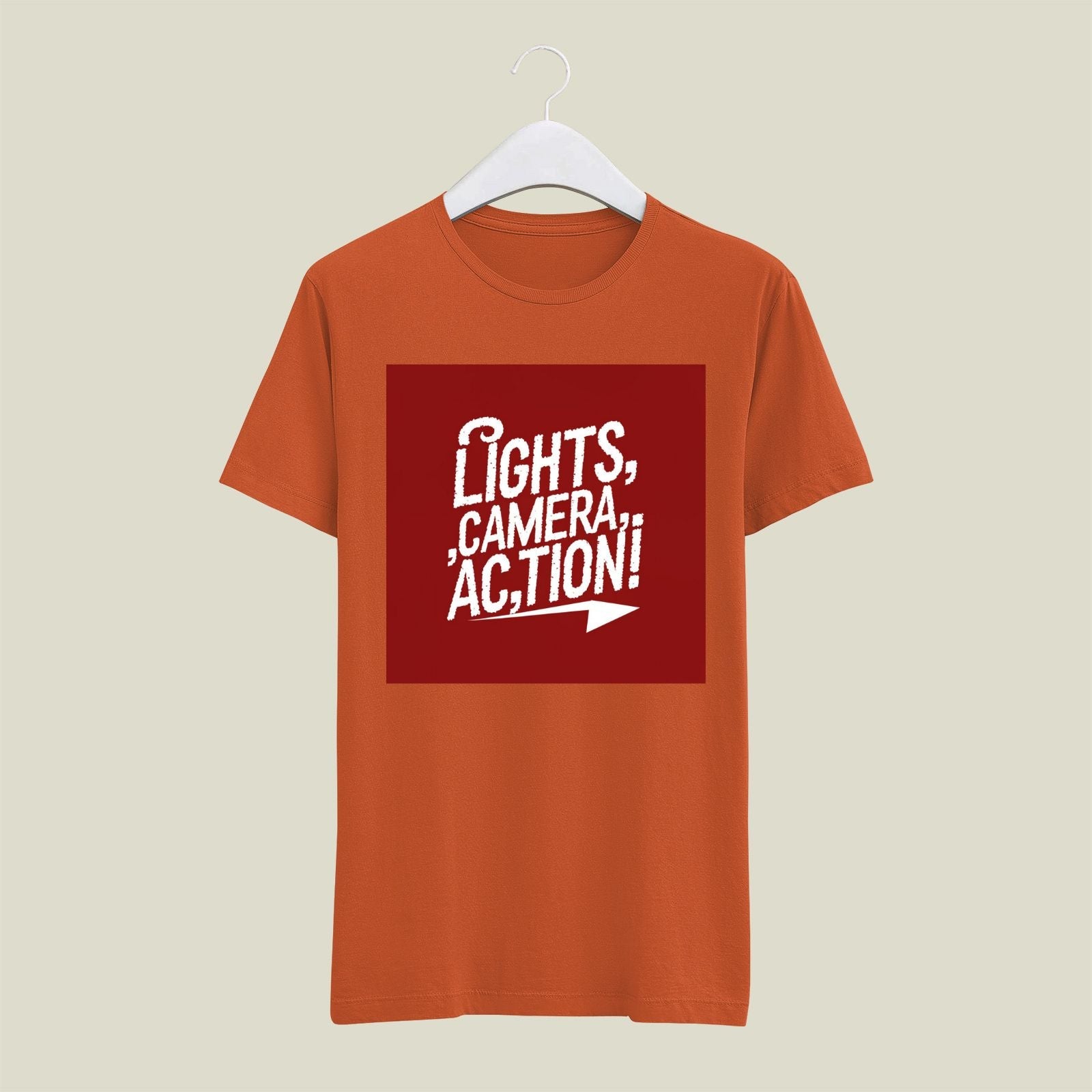 Lights Camera Action T-Shirt T-LCA18 Desichalchitra