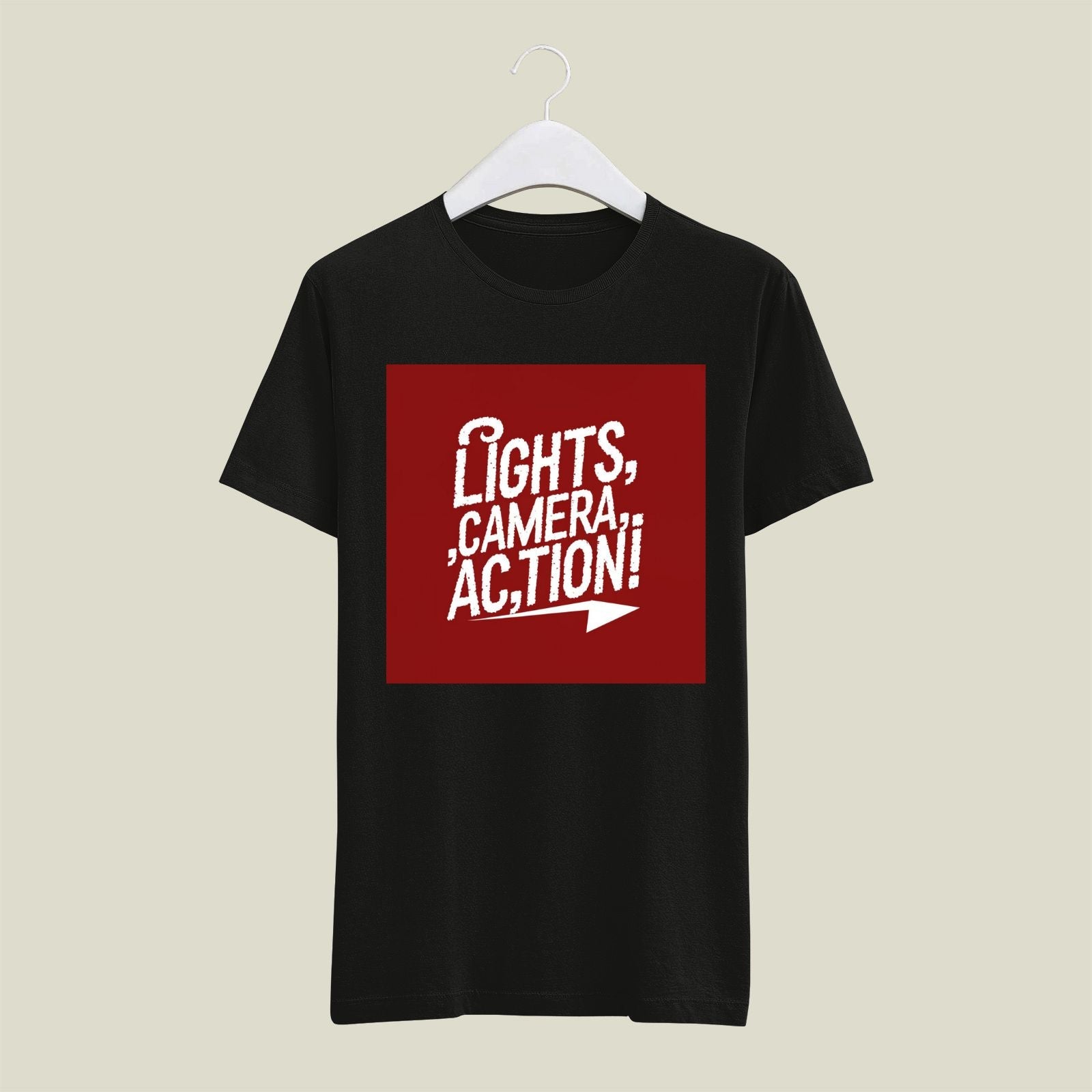 Lights Camera Action T-Shirt T-LCA18 Desichalchitra
