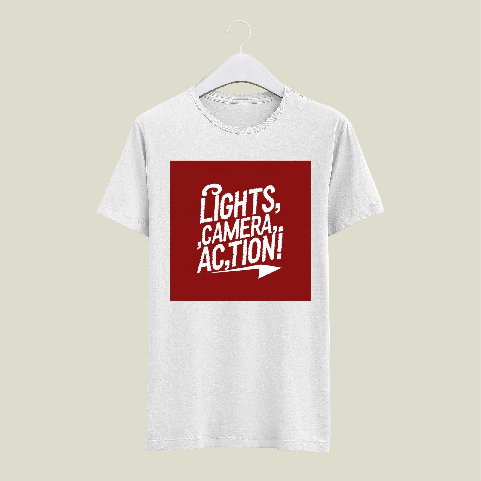 Lights Camera Action T-Shirt T-LCA18 Desichalchitra
