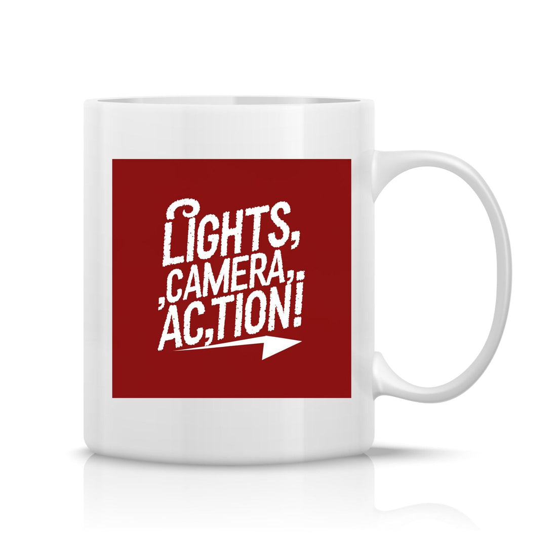 Lights Camera Action Mug M-LCA18 Desichalchitra