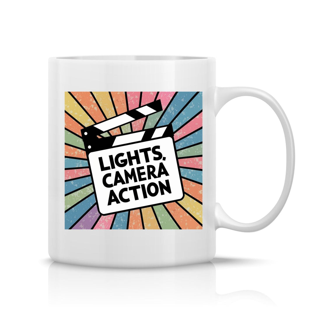 Lights Camera Action Mug M-LCA17 Desichalchitra
