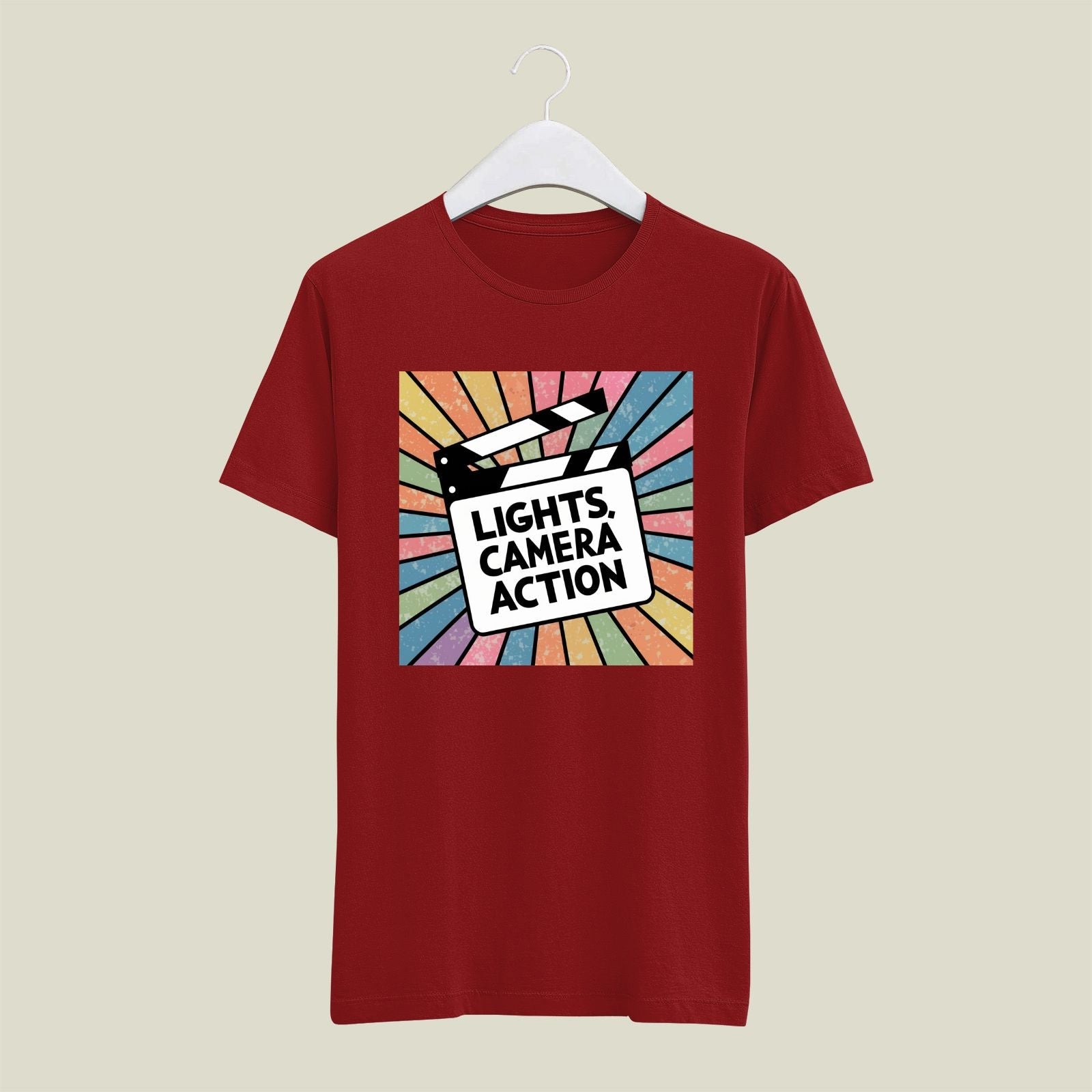 Lights Camera Action T-Shirt T-LCA17 Desichalchitra