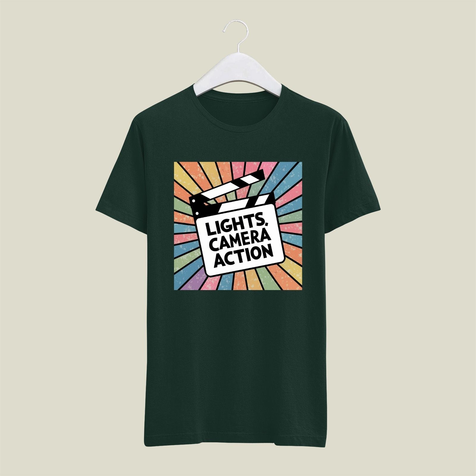 Lights Camera Action T-Shirt T-LCA17 Desichalchitra