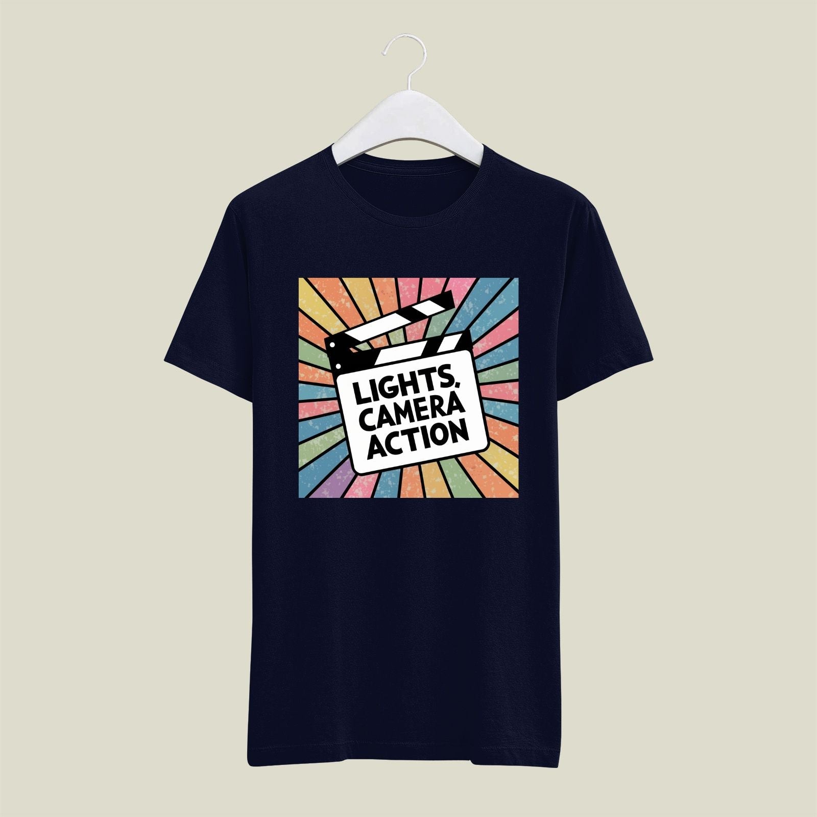 Lights Camera Action T-Shirt T-LCA17 Desichalchitra