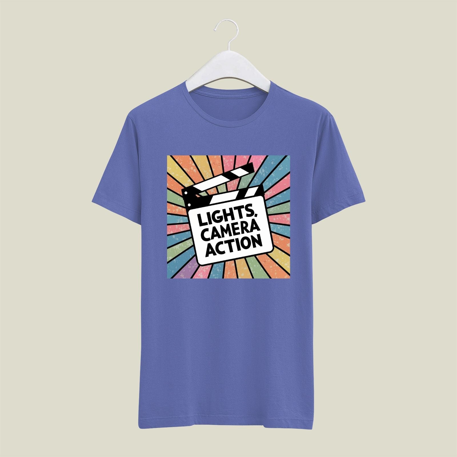 Lights Camera Action T-Shirt T-LCA17 Desichalchitra
