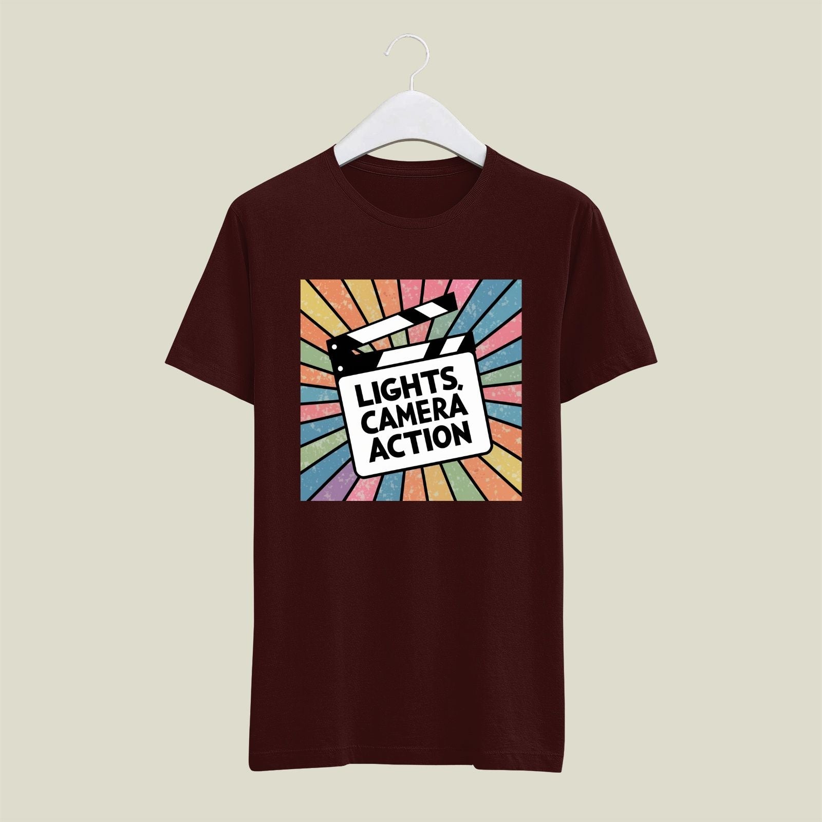 Lights Camera Action T-Shirt T-LCA17 Desichalchitra