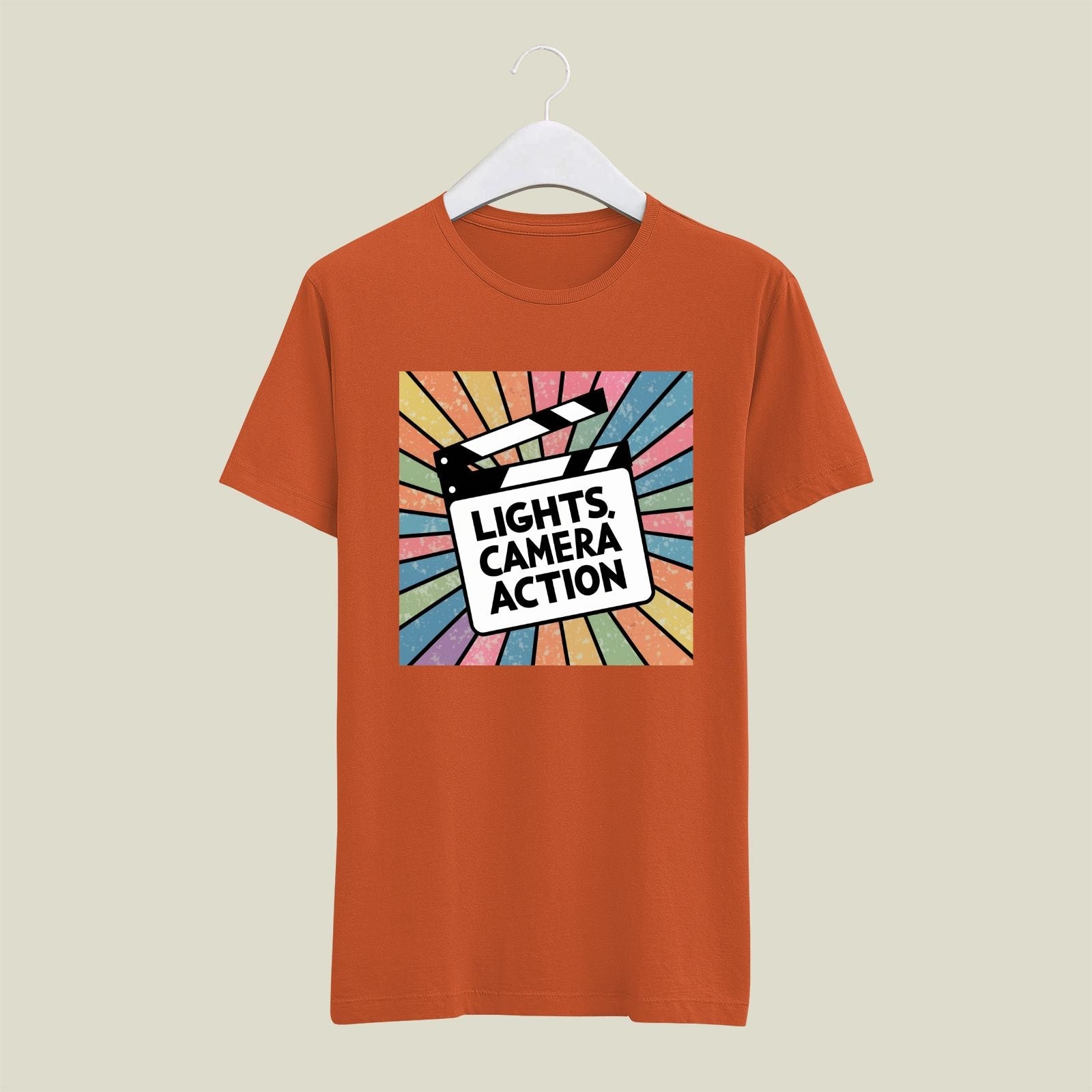 Lights Camera Action T-Shirt T-LCA17 Desichalchitra