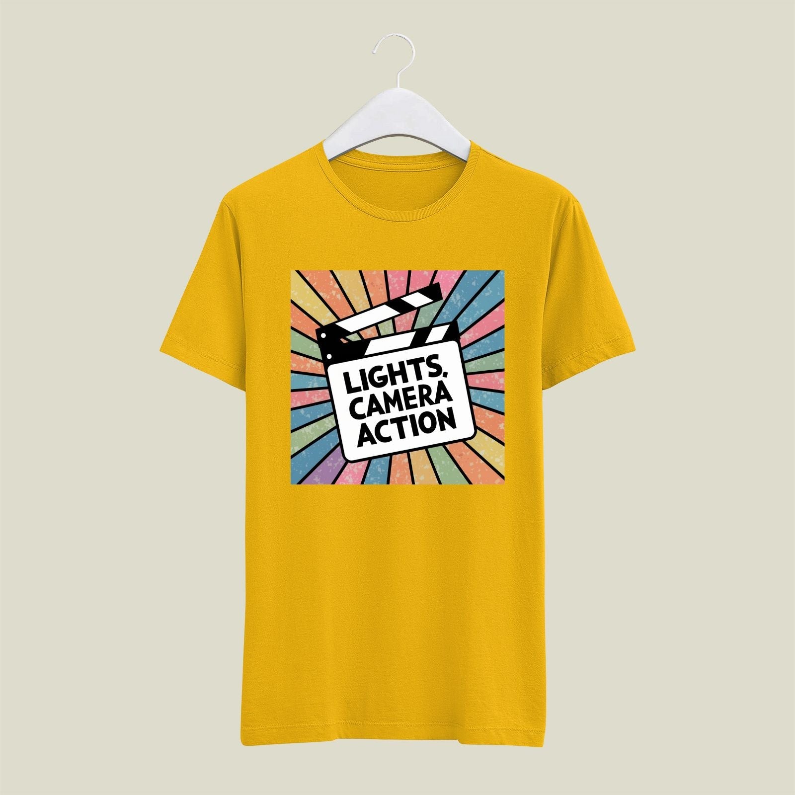 Lights Camera Action T-Shirt T-LCA17 Desichalchitra