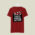 Lights Camera Action T-Shirt T-LCA20 Desichalchitra