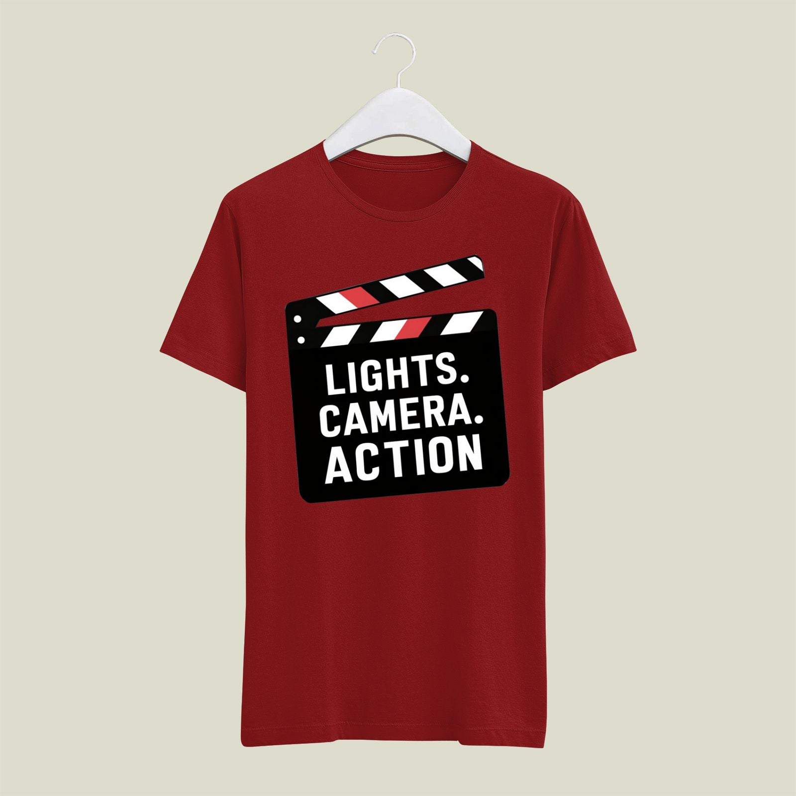 Lights Camera Action T-Shirt T-LCA20 Desichalchitra