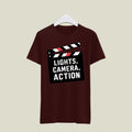 Lights Camera Action T-Shirt T-LCA20 Desichalchitra