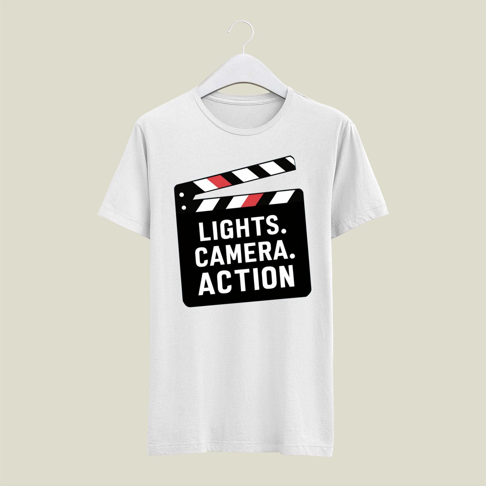 Lights Camera Action T-Shirt T-LCA20 Desichalchitra