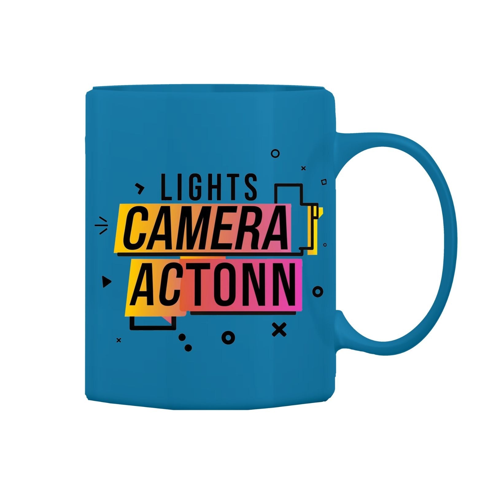 Lights Camera Action Mug M-LCA19 Desichalchitra