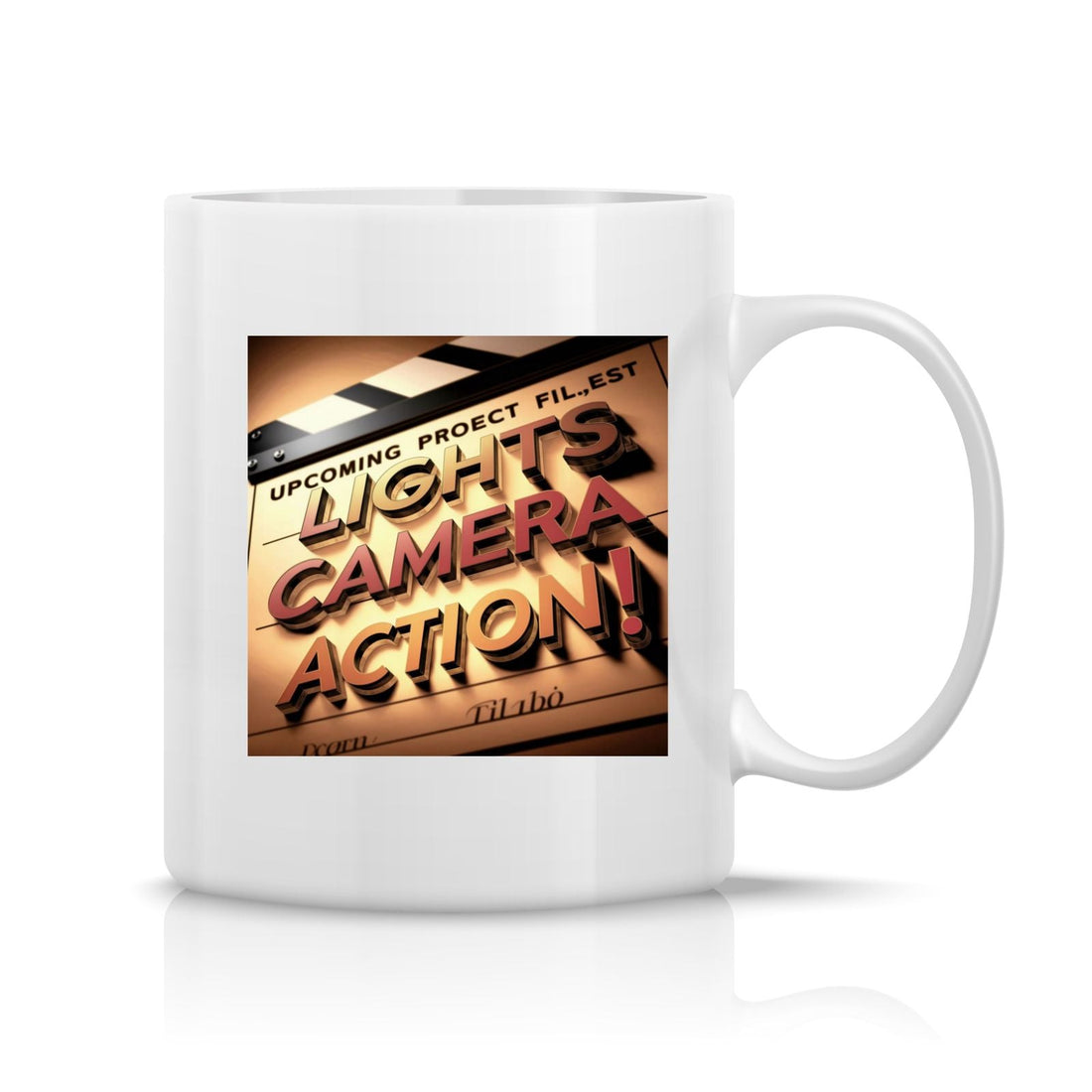 Lights Camera Action Mug M-LCA21 Desichalchitra