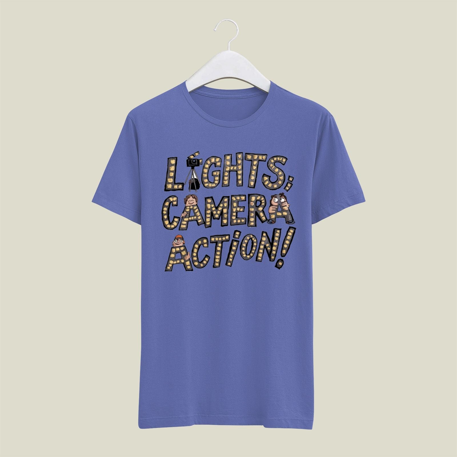 Lights Camera Action T-Shirt T-LCA22 Desichalchitra